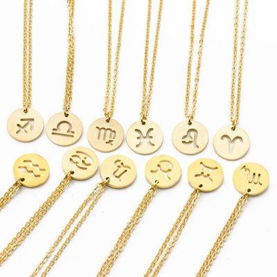 Zodiac Circle Pendant