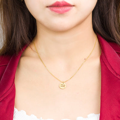 Zodiac Circle Pendant