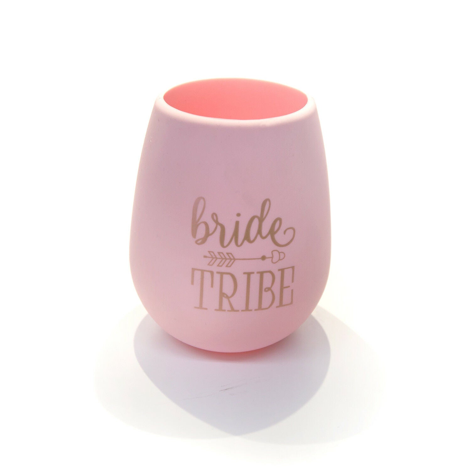 Unbreakable Bride Tribe Silicone Wine Glass Set