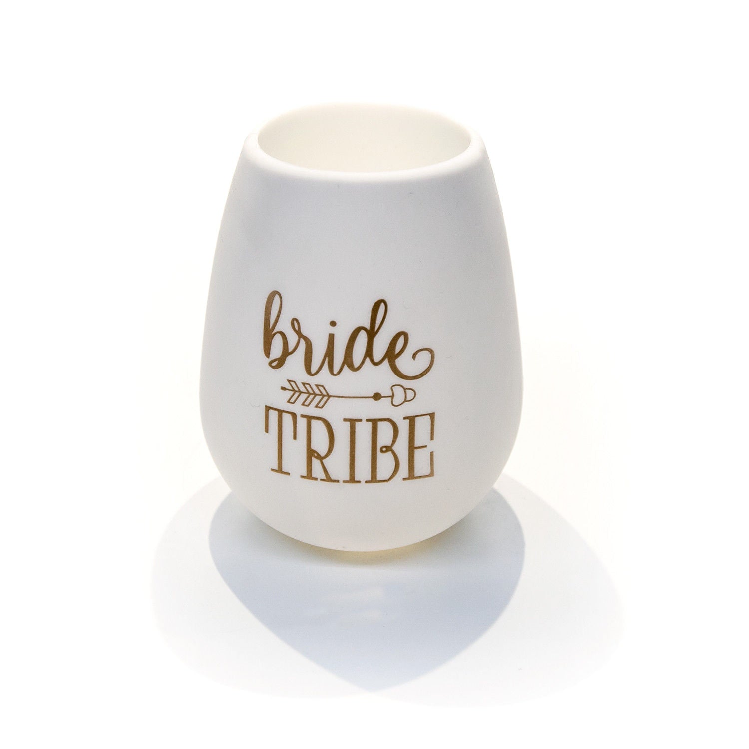 Unbreakable Bride Tribe Silicone Wine Glass Set