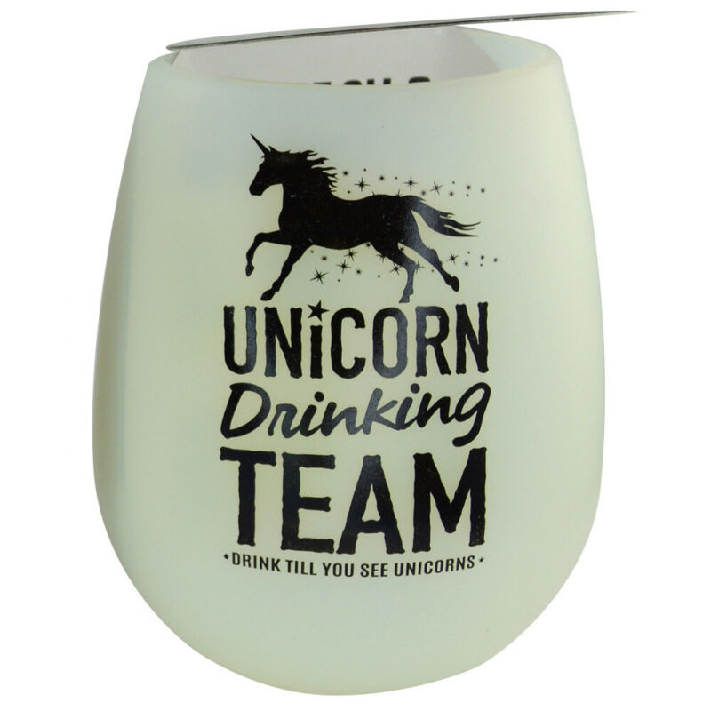 Unbreakable Glow-in-the-Dark Silicone Wine Glass